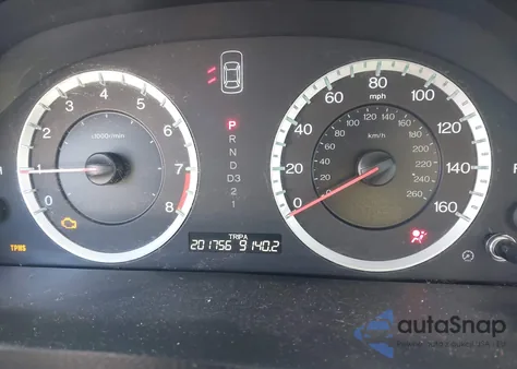 2009 Honda Accord 2.4 Ex-L z USA, uszkodzony, nr VIN 1HGCP26819A179224